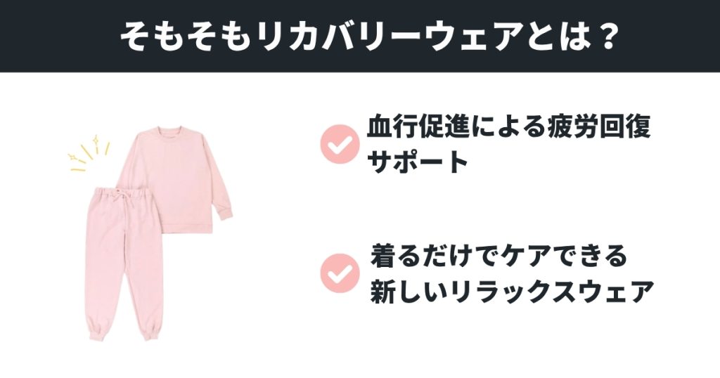 そもそもリカバリーウェアとは？効果と仕組みについて
