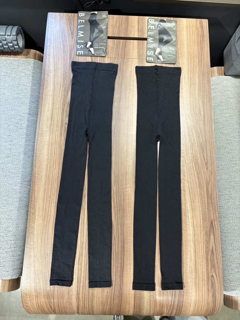 ベルミス商品の比較（左が本物・右が偽物）