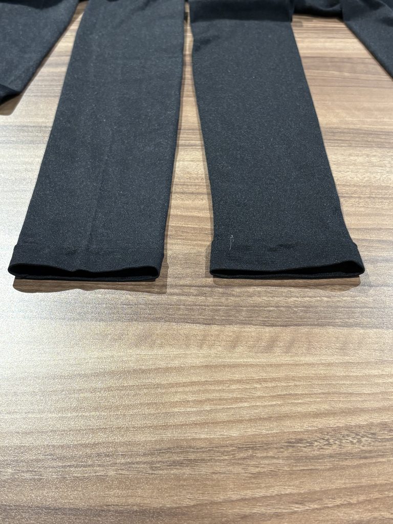 ベルミス商品の比較（左が本物・右が偽物）